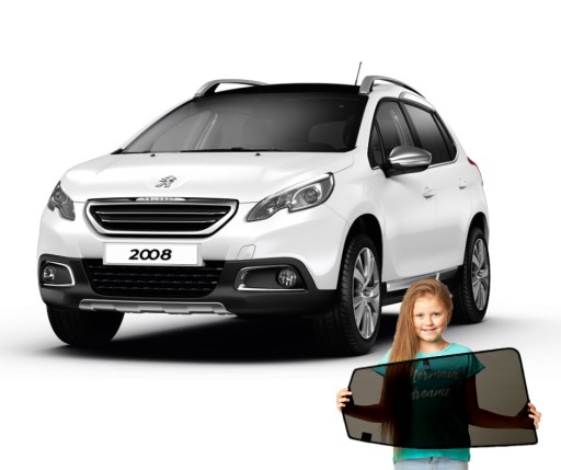 Шторки на магнітах Peugeot 2008 1 I кросовер 2013-2019 RayStop