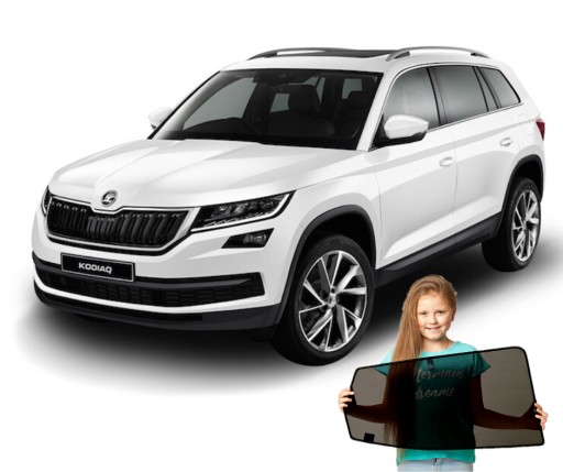 Шторы на магнитах Skoda Kodiaq 1 I SUV 2016-2024 RayStop