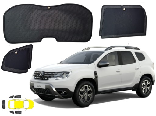 Шторы, солнцезащитные шторки, посвященные: Dacia Duster II