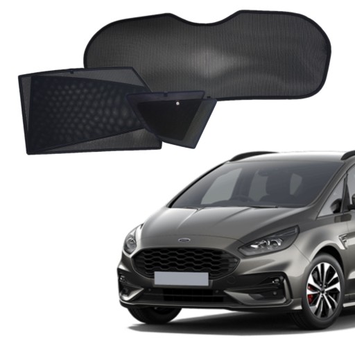 Шторы, козырьки, солнцезащитные шторки на Ford S-max I