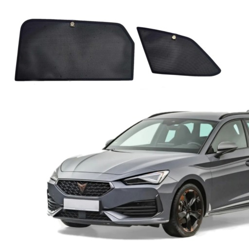 Шторы, чехлы, солнцезащитные шторки, посвященные универсалу Cupra Leon.