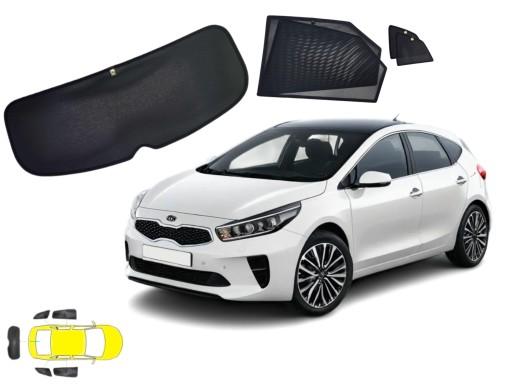 Штори, сонцезахисні шторки, присвячені: Kia Ceed II хетчбек