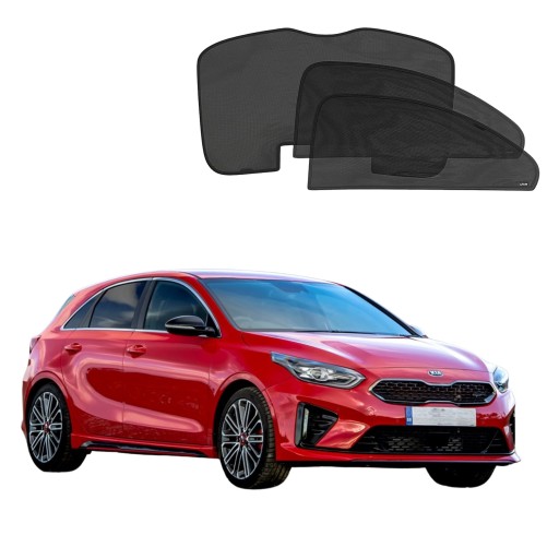 Солнцезащитные козырьки, Kia Ceed III, 2018- , Хэтчбек