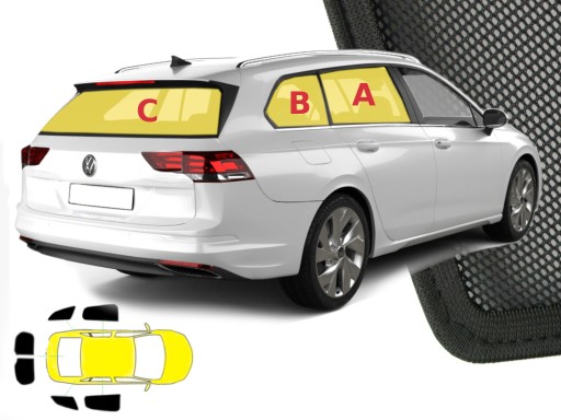 Солнечные лучи для VW Golf VIII 8 Estate