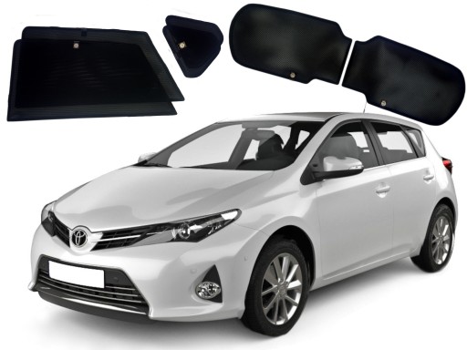 Шторы, рулонные шторы, солнцезащитные козырьки на Toyota Auris II 2 htb