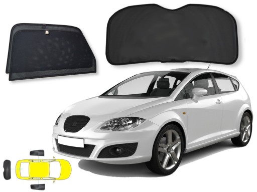 Солнцезащитные шторы Seat Leon 2 II