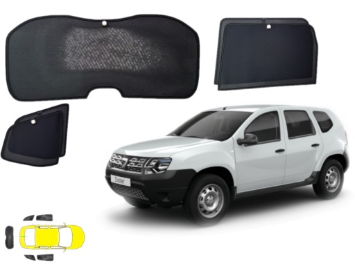 Сонцезахисні шторки присвячені Dacia Duster I