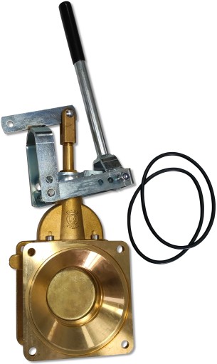 4057f2100SDA2000 - Задвижка с рычагом MZ 4 