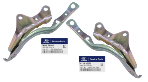 79120A6000 - Петля капоту ліва+права HYUNDAI i30 2011-2017