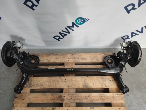 Підвісна підвісна промінь задня вісь щити toyota yaris iii 3 затискачі