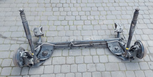 Ось подвески задней луче