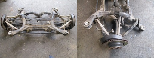 Задня підвіска audi q7 4l0 4.2tdi