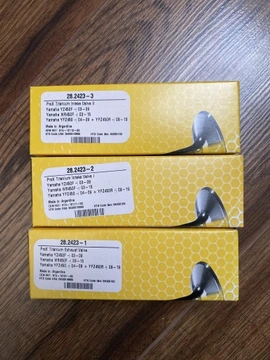 Титановые клапаны Yamaha YZ250,450F. 250 450 франков вон