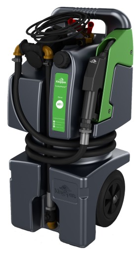 ON KINGSPAN TrolleyMaster мобильный бак 60л насос 24В счетчик пистолет