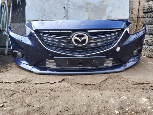 Передній бампер mazda 6 iii gj pdc xenon 35j в зборі