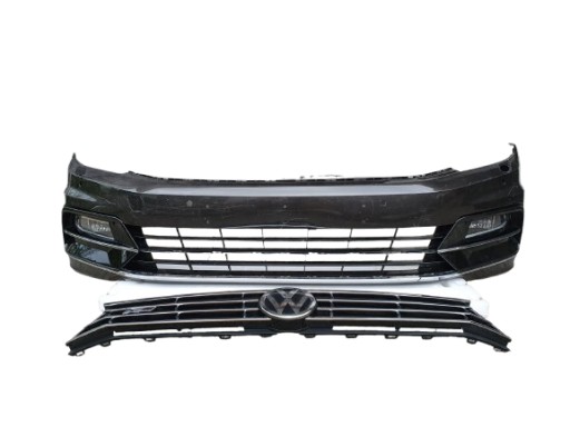 3G0801 221 - Volkswagen Passat B8 R-Line Bumper !! Перед ліфтом !!