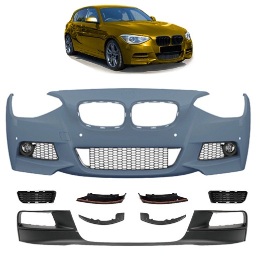 Бампер для BMW 1 (F21) Хетчбек 2011 - 2015 M стиль пакет