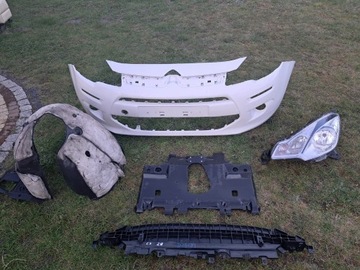 Бампер, лампа, галоген, НАДК, пластины c3 II ds3