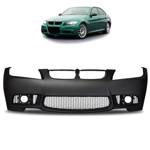 Бампер передний BMW 3 (E90) Седан 2005 - 2008 до рестайлинга M3 Evo style