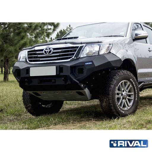 2D.5707.1.B-NL - Бампер передний Rival 4x4 Toyota Hilux 2011-2015 TUV