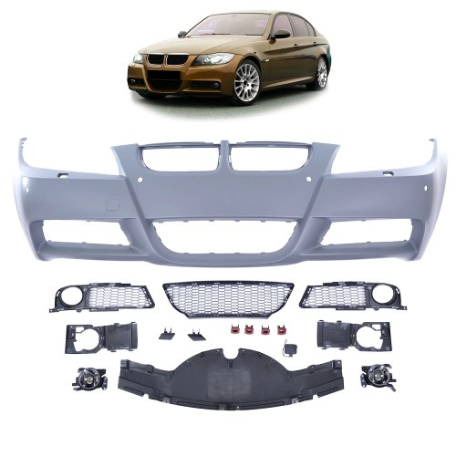 Передній бампер для BMW 3 (E90) Седан 2005 - 2008 до рестайлінгу