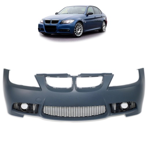 Передній бампер для BMW 3 (E90) Седан 2005 - 2008 M3 style