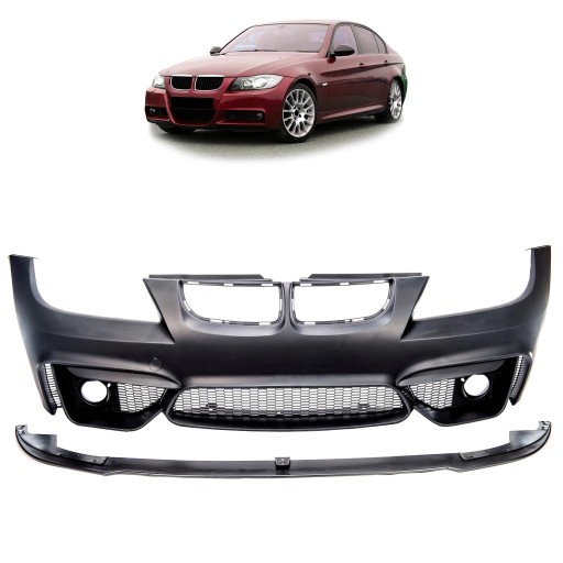 Передній бампер для BMW 3 (E90) Седан 2005 - 2008 M3 style