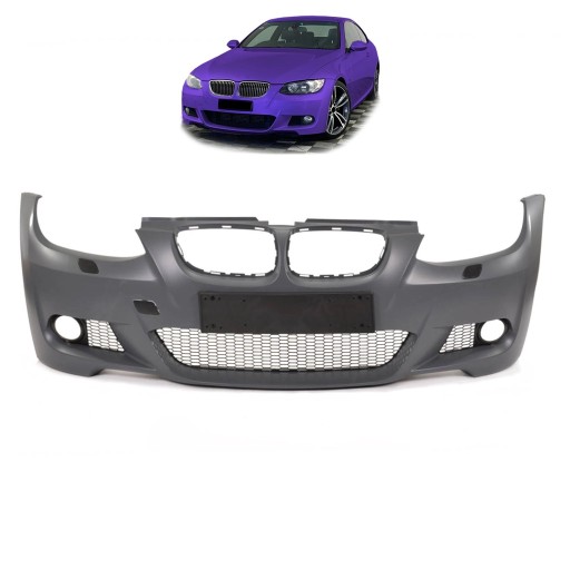 Бампер передний для BMW 3 (E92) Coupe 2006 - 2010 M style пакет
