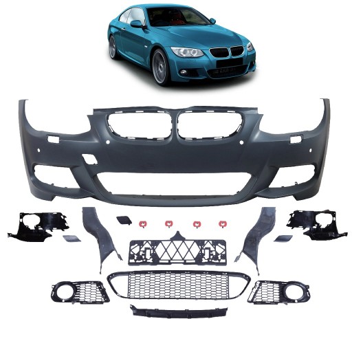 Передний бампер для BMW 3 (E93) Кабриолет 2010–2013 гг., пакет M style