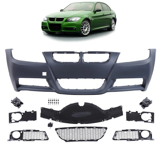Бампер передний для BMW 3 (E91) Touring 2005 - 2008 M style пакет