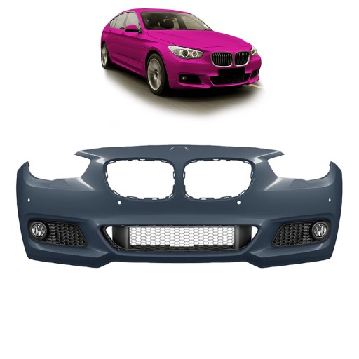 Передній бампер для BMW 5 (F07) Gran Turismo 2009 - 2013 М стиль пакет