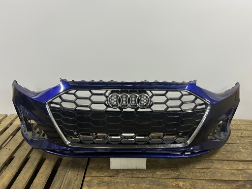 8w0807437aq, S4 - Передний бампер audi a4 b9 lift s-line 8w0