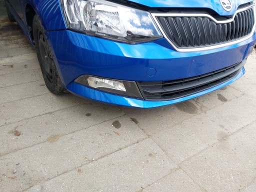 Передній бампер fabia iii lf5w в зборі