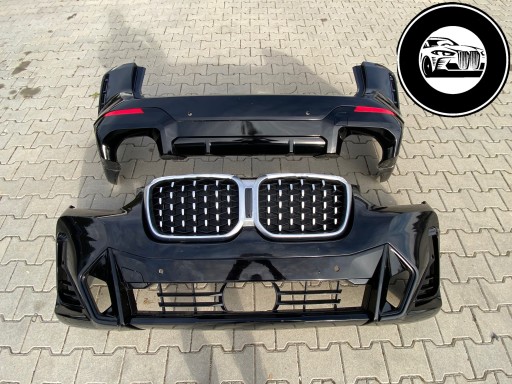 Qua29/10/24/g01 - Передній бампер задній bmw x3 g01 m-pakiet lci lift