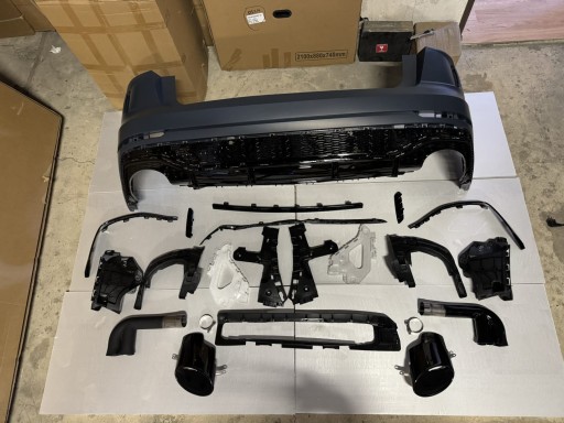 0753951129442 - Задний бампер audi q8 18+ в стиле rsq8