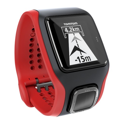 Кардіо годинник TomTom Runner GPS червоний/чорний