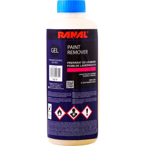Гель для зняття покриття RANAL Paint Remover Gel 1 кг
