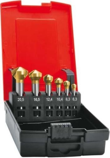 Набір диммерів конусних. HSS HSS TiN, 120,6,3-20,5м