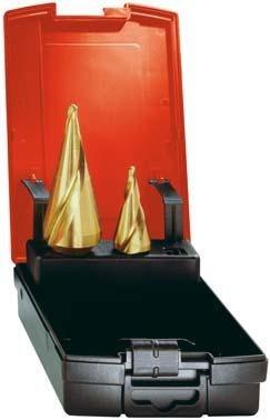 Набір свердел по листовому металу HSS Tin формат 4-31 мм