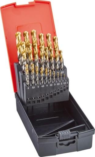 Набір свердел DIN338 HSS TiN-TIP 1,0-13,0 мм, дюйм