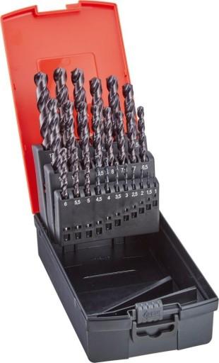 Набір свердел DIN338 HSSE TiALN, тип N 1-10 мм F