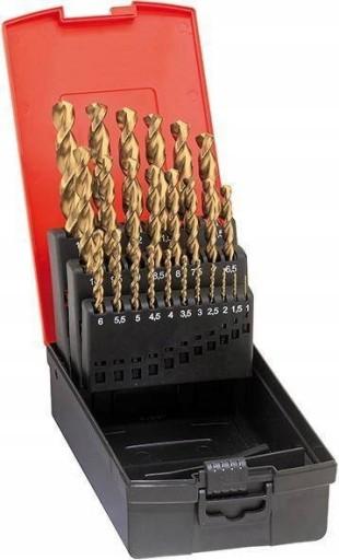 Набір шлифованих свердел DIN 338 типу FU HSSE