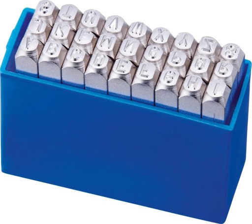 Set.of.lettermarkers. нікель, вис Шрифти 8 мм