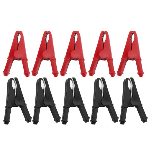 Набор из 10 электрических тестовых зажимов, 30 А, 1000 В, с хорошей проводимостью.