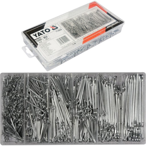 Набір з 1000 штифтів yato YT-06885 змішаних розмірів