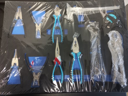 Набор из 12 инструментов nortecpro плоскогубцы seger Магнит