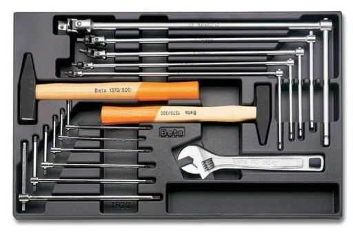 Набір з 14 інструментів у вкладиші Beta 2424/T59