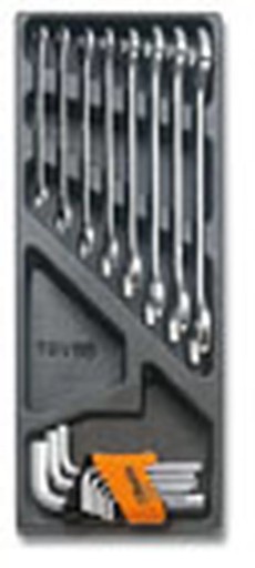 Набір з 17 ключів у пластиковому вкладиші Beta T34