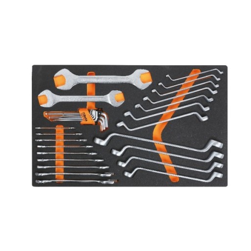 Набор из 31 ключа в мягкой профилированной вставке Beta M30.