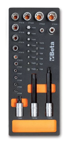 Набір з 32 інструментів у вкладиші Beta 2450/M112